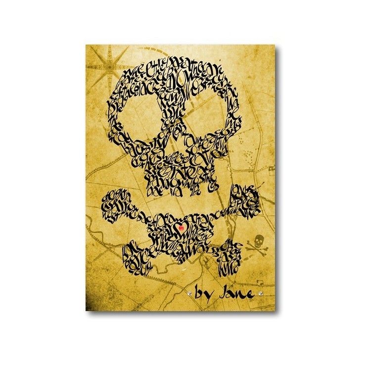 Skull & Crossbones - Treasure Map