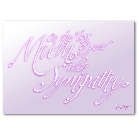 Condolencia para su mamá