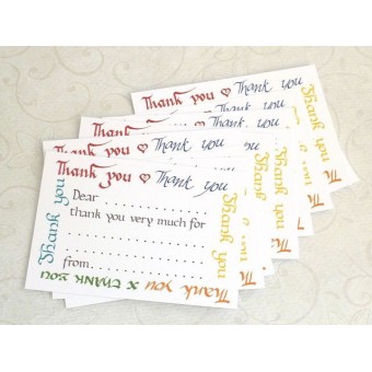 Gracias - paquete de tarjetas