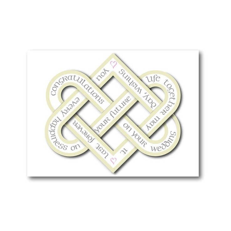 Wedding Day Love Knot Card
