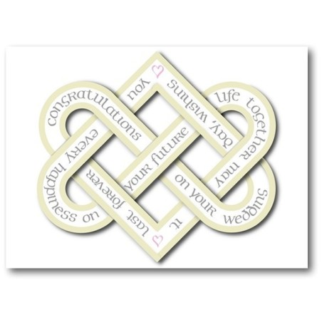 Bröllopsdag - kärleksknut