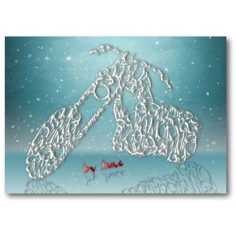 Chopper Weihnachtskarte