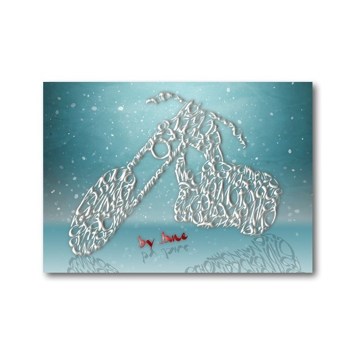 Carte de Noël Chopper