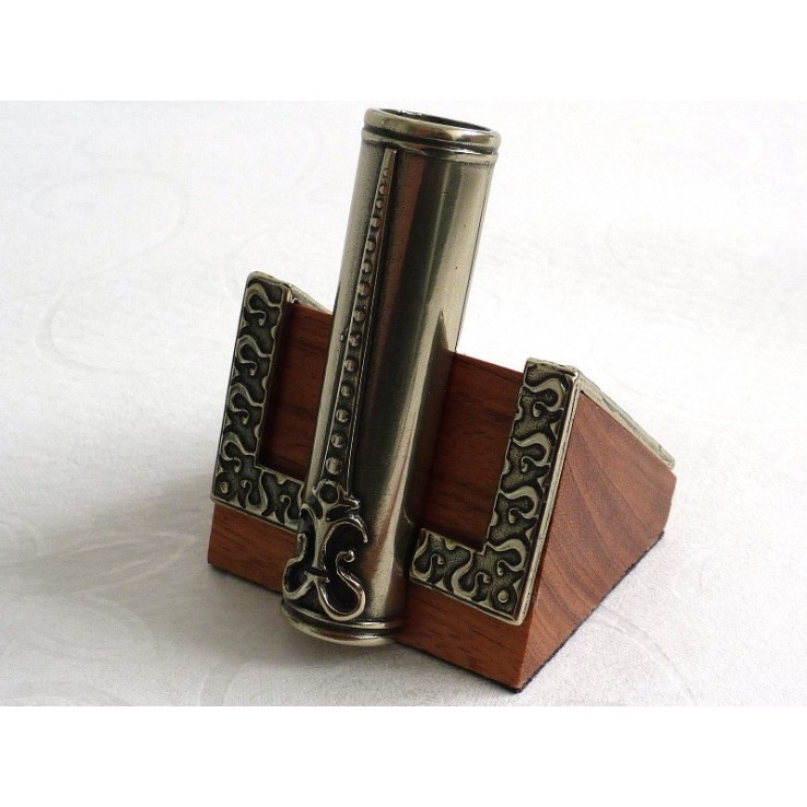 Stylo en bois calligraphie, encrier et porte-stylo