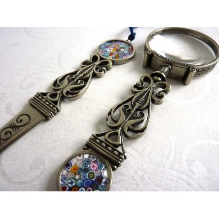 Magnifying Glass & Letter Opener with Murrina