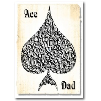Ace DAD-kortti Calligraphy Arts