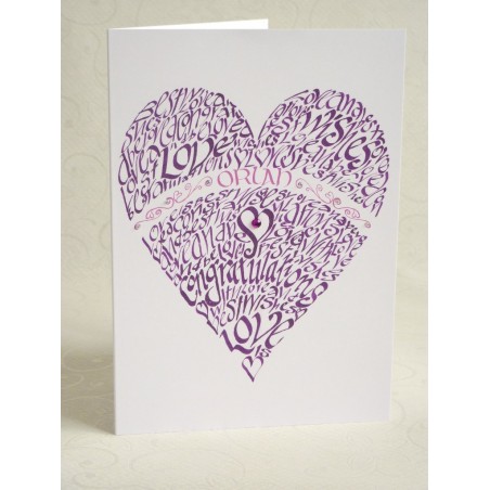 Personalisierte Valentinstag