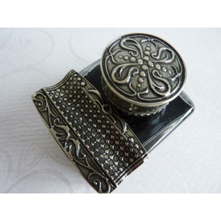 Alpaca blækhus med pen hvile