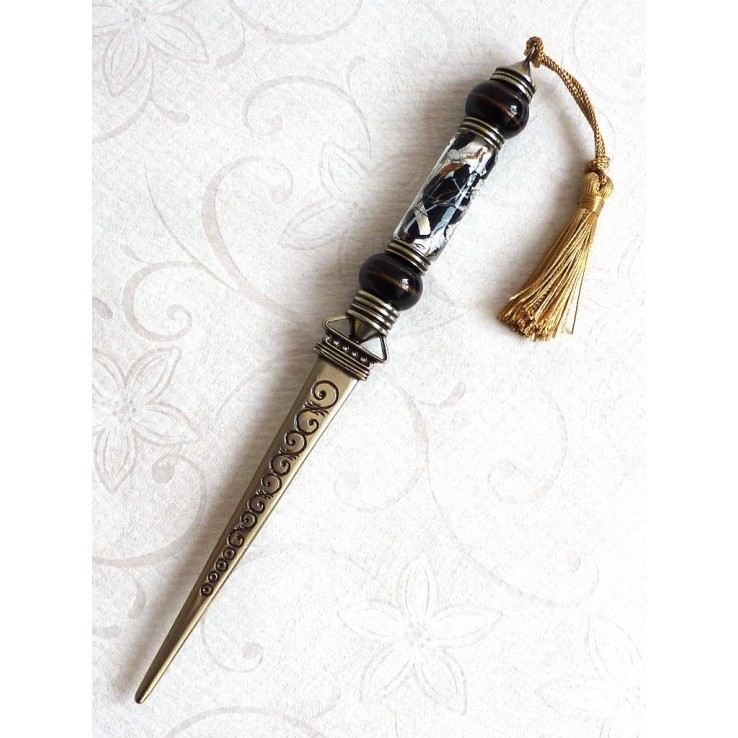 Alpaca Glass Letter Opener