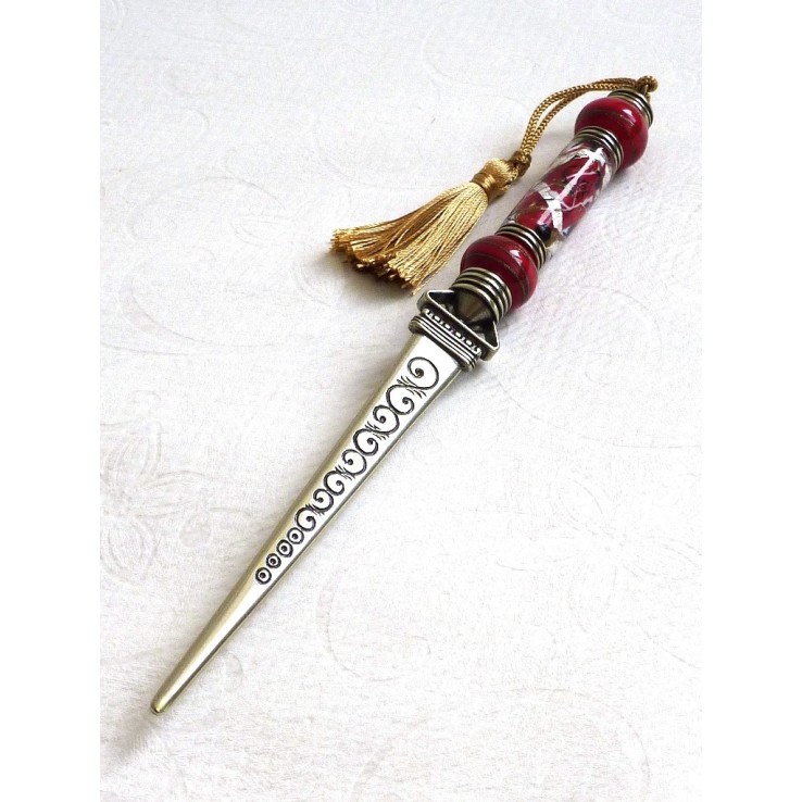 Alpaca Glass Letter Opener