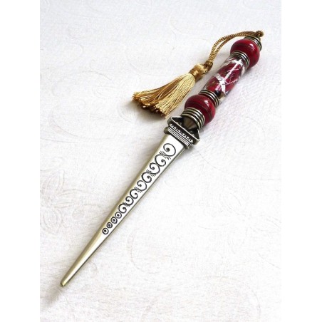 Alpaca Glass Letter Opener