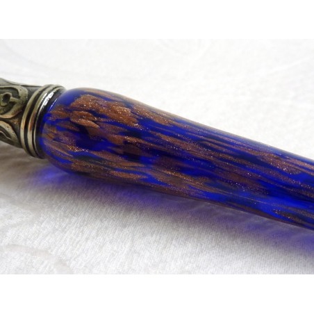 Bolígrafo de caligrafía de cobre y vidrio