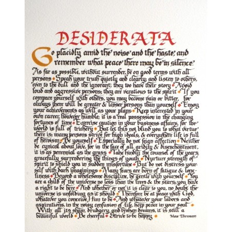 Desiderata