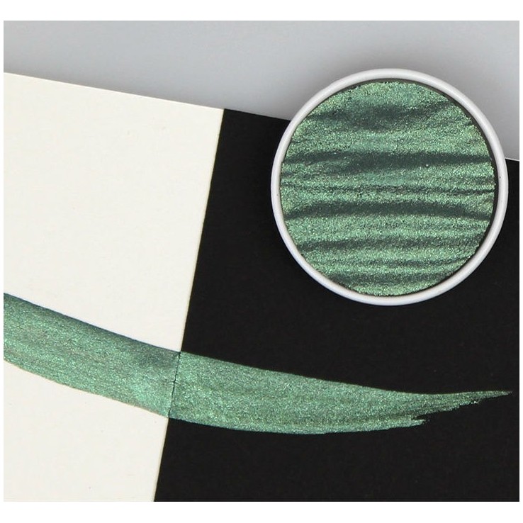 Moss Green - Coliro Relleno de perlas