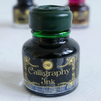 Manuscript Emerald Green Calligraphy Ink 30ml Flaske