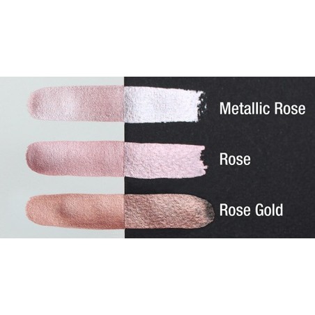 Coliro "Metallic Rose" Handgemaakte pearlcolor uit Duitsland - vergeleken met andere kleuren