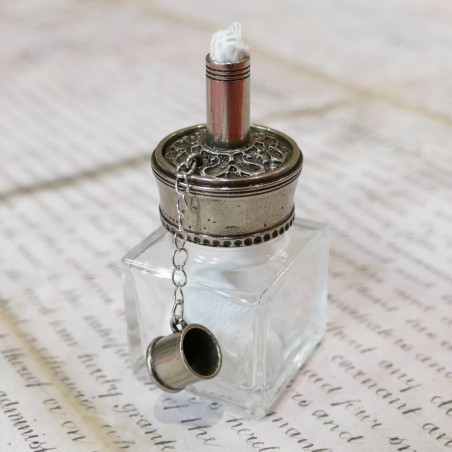 Bortoletti Brûleur d'alcool carré pour joints de cire d'invitation de mariage