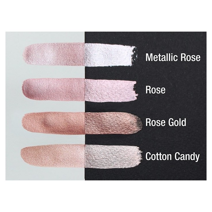 Coliro "Cotton Candy" Håndlavet Pearlcolor fra Tyskland - sammenlignet med andre farver