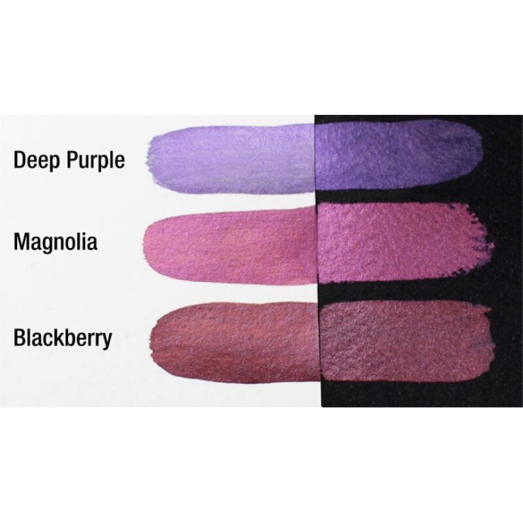 Coliro "Magnolia" handmade pearlcolor from Germany - compared to other colours