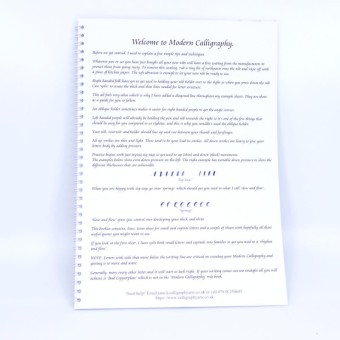 Modernes Kalligraphieheft 2