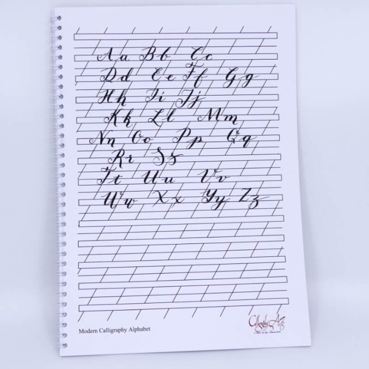 Modernes Kalligraphieheft