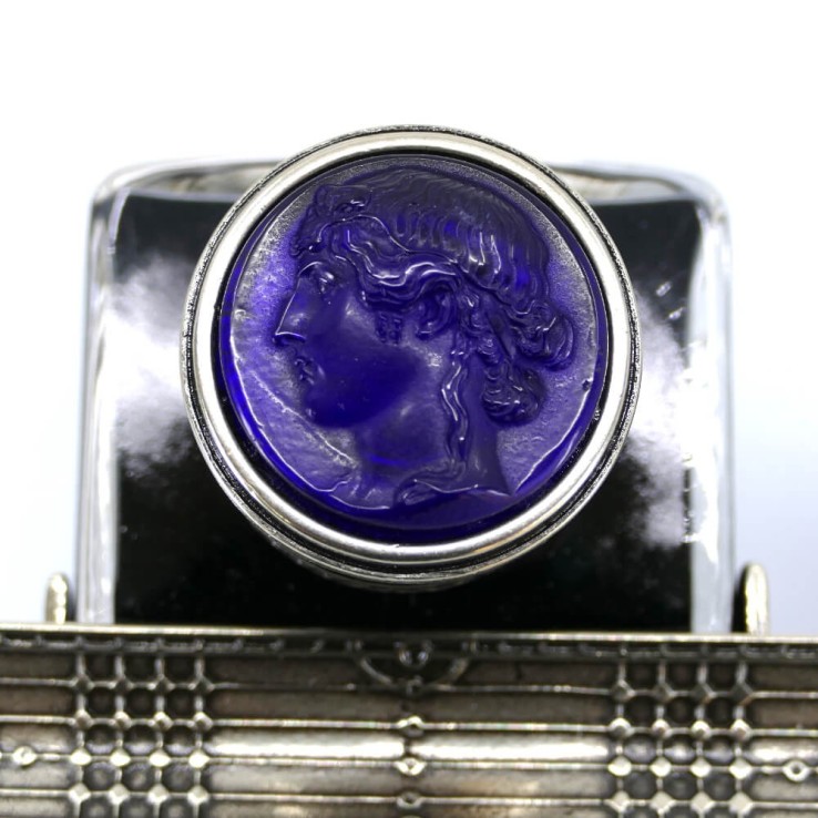 Træ Dip Pen Set med Cagliostro Ink og Signatur Drier