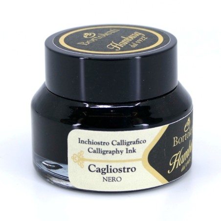 Encre noire de calligraphie italienne - Hamburg Cagliostro