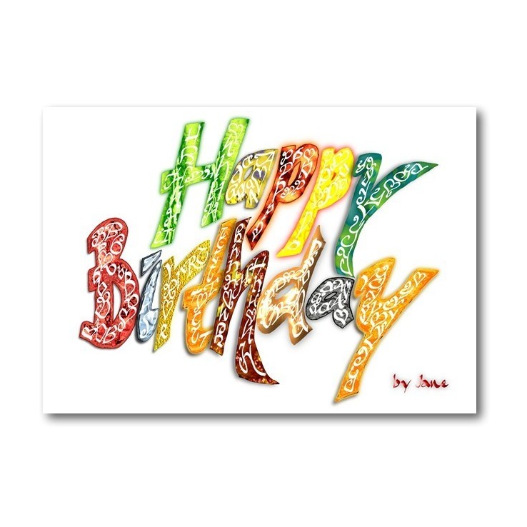 Alles Gute zum Geburtstag! - Allgemeines (Licht)