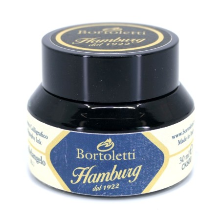 Blue Italian Calligraphy Ink - Hamburg Michelangelo