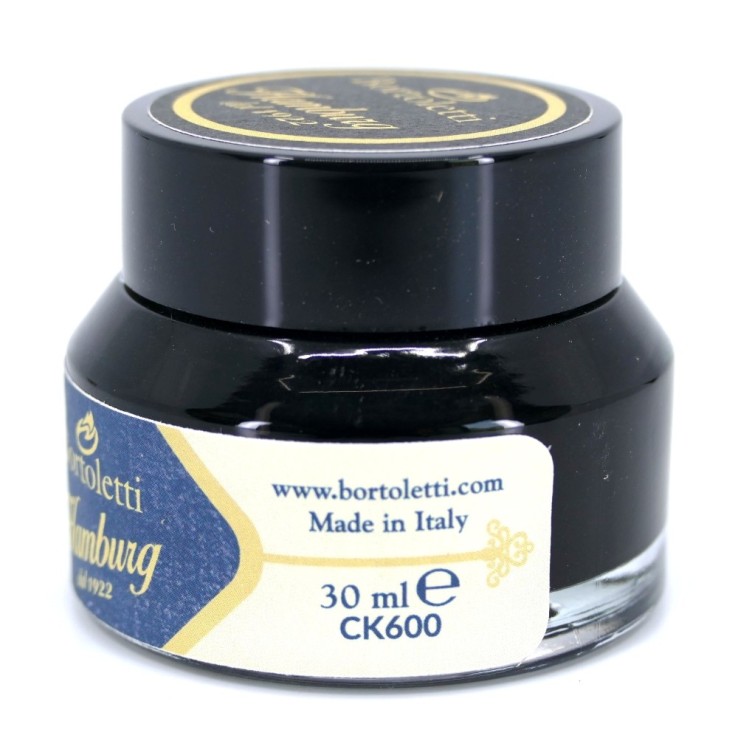 Blaue italienische Kalligraphie-Tinte - Hamburg Michelangelo