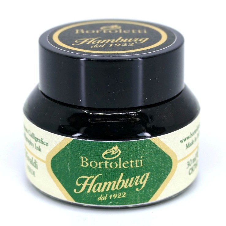 Green Italian Calligraphy Ink - Hamburg Vivaldi