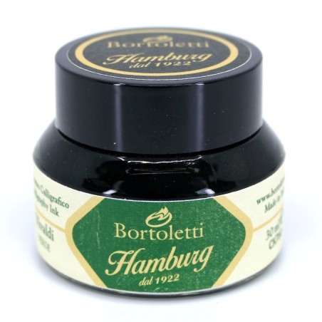 Green Italian Calligraphy Ink - Hamburg Vivaldi