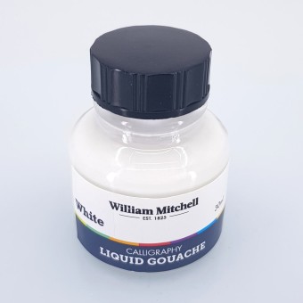 Liquid gouache 30ml - white