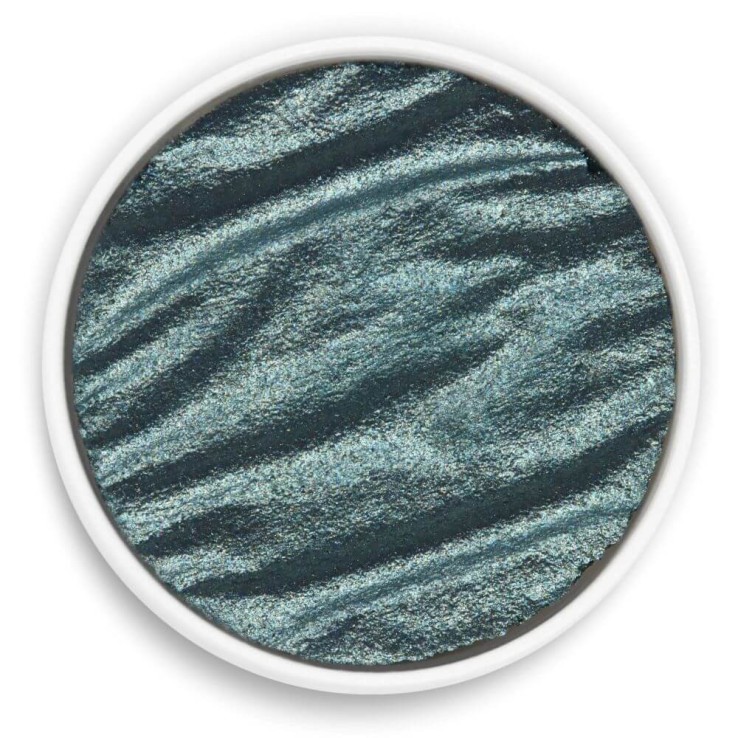 Coliro "Storm" pearlcolor refill metallic teal-grey pan