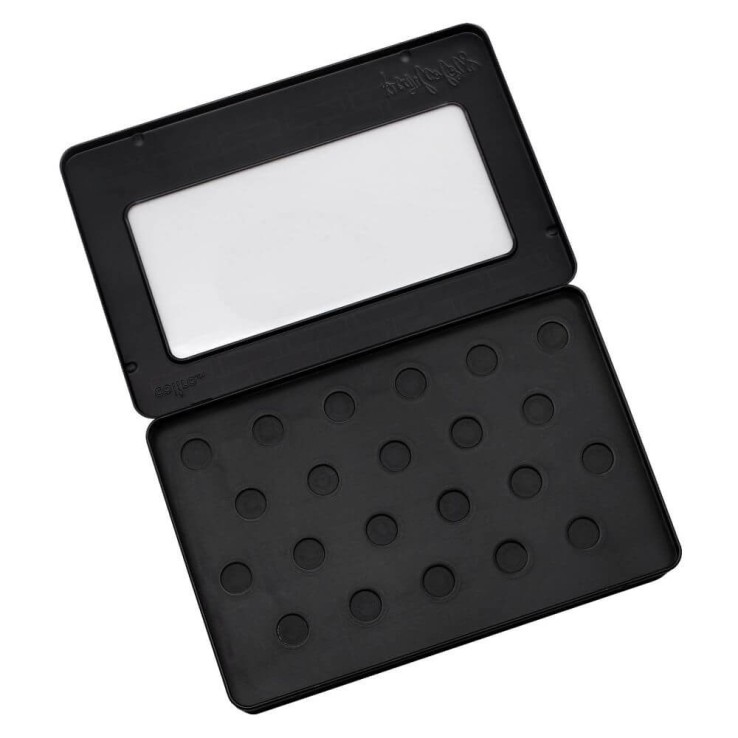 Black Metal Palette Box voor 22 Coliro Pearlcolors