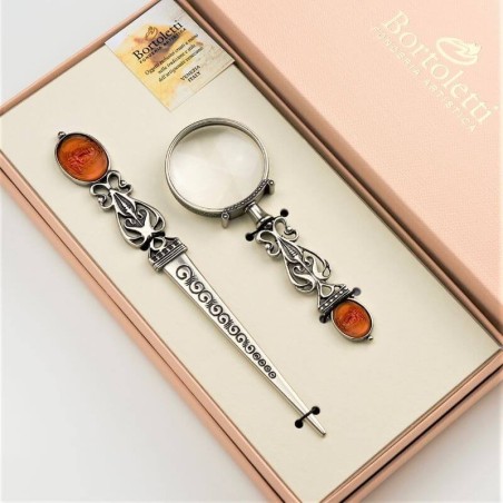 Loupe et ouvre-lettre - Dandalo