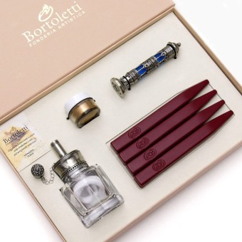 Bortoletti CA 'D'ORO Wedding Wax Seal in Presentation Box eingestellt