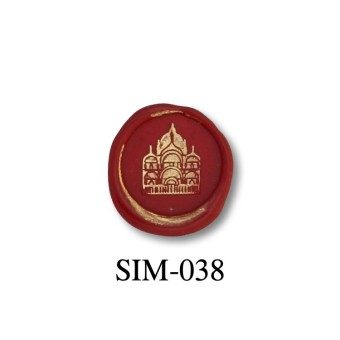 Bortoletti Griffin Venice 22 mm wax seal stamp 2