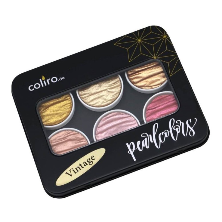 Coliro Pearlcolors - Vintage (metall låda)