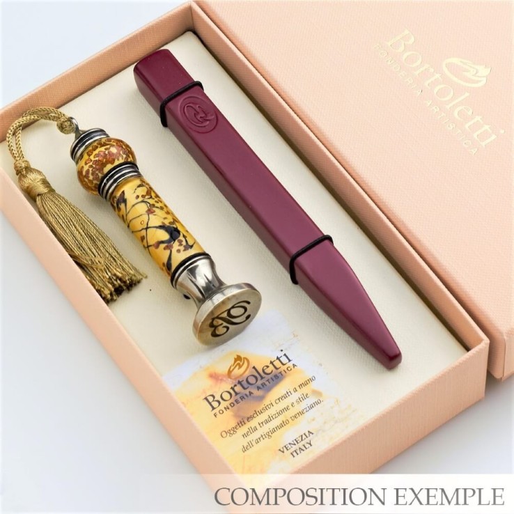 Glass Stamp and Wax Seal Set - Gaggia