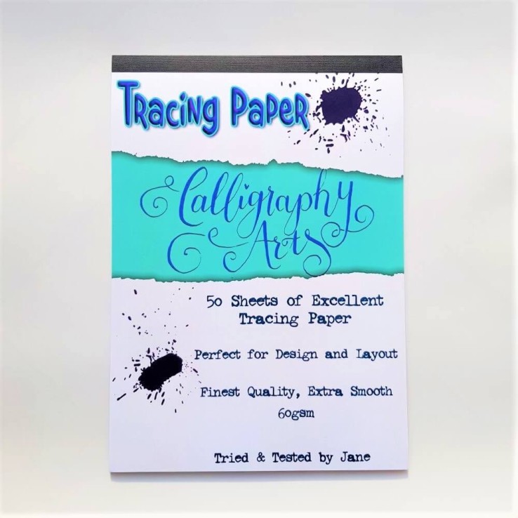 Calligraphy Arts 50 sheets of tracing paper pad A4 60gsm