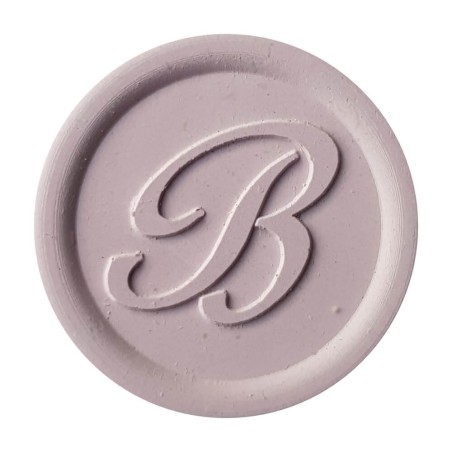 Delicate Pastel Lilac Wax Seal gemaakt met Bortoletti afdichtingswas