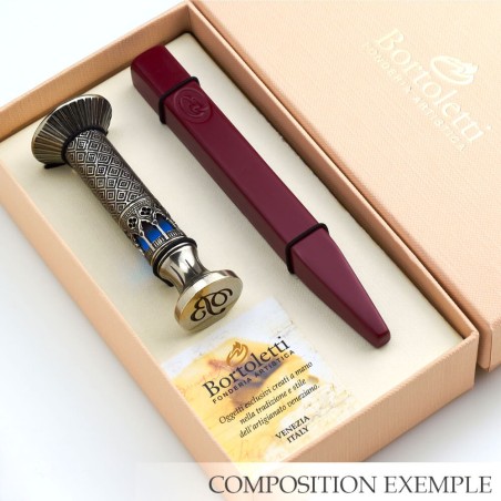 Bortoletti Mango de sello de cera Ducale seleccionado por Calligraphy Arts Reino Unido