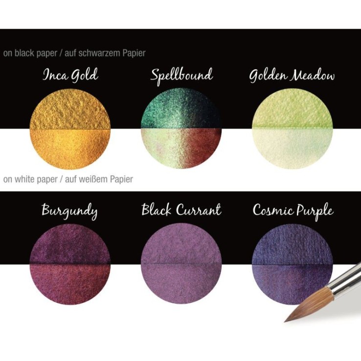 Coliro "Getaway" set swatch chart