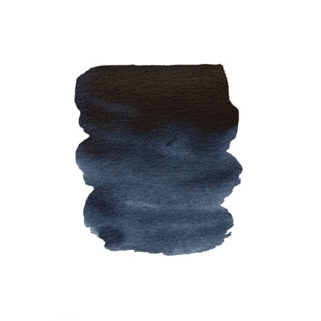 Hamburg blue black calligraphy ink colour swatch