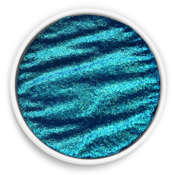 Coliro "Tropical Blue" PearlColor bijvullen metallic blauwe pan