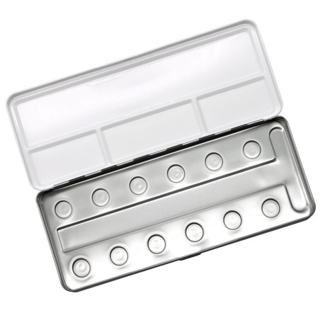 Metalllåda för 12 personer Coliro pärlfärger