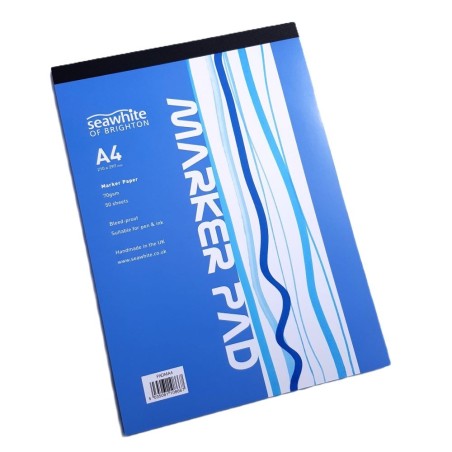 Bleed-proof marker paper for layout and design work