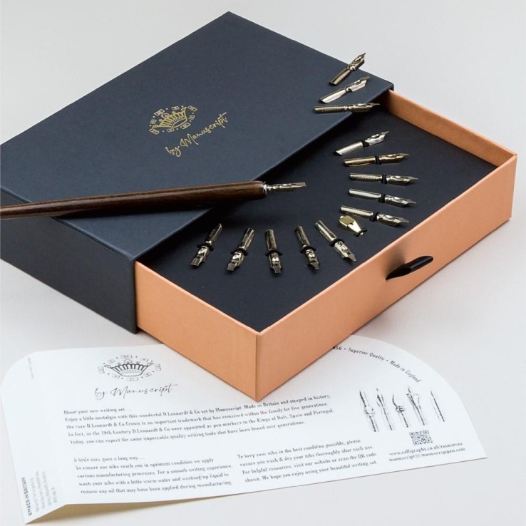 Manuscript Set de mano redonda del coleccionista de Victoriana N46011