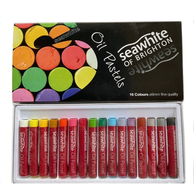 Buy Seawhite Oil Pastel Sticks – 16 Colour Set